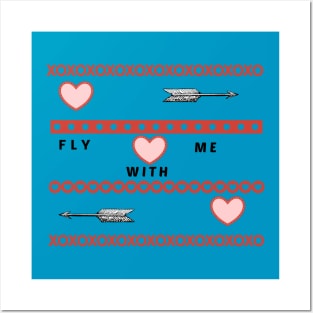 Fly with Me Posters and Art